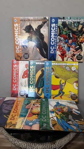 Libros Dc Comics La Edad De Oro, Bronce, Plata Y Moderna