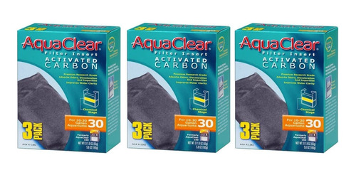 Aquaclear Carbón Activado Inserto, Acuarios De 30 Galones, 3