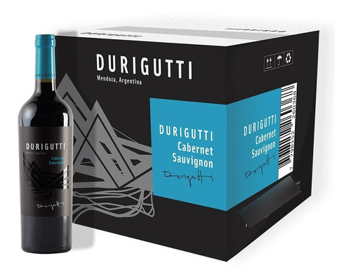 Vino Durigutti Cabernet Sauvignon Etiqueta Negra 750ml