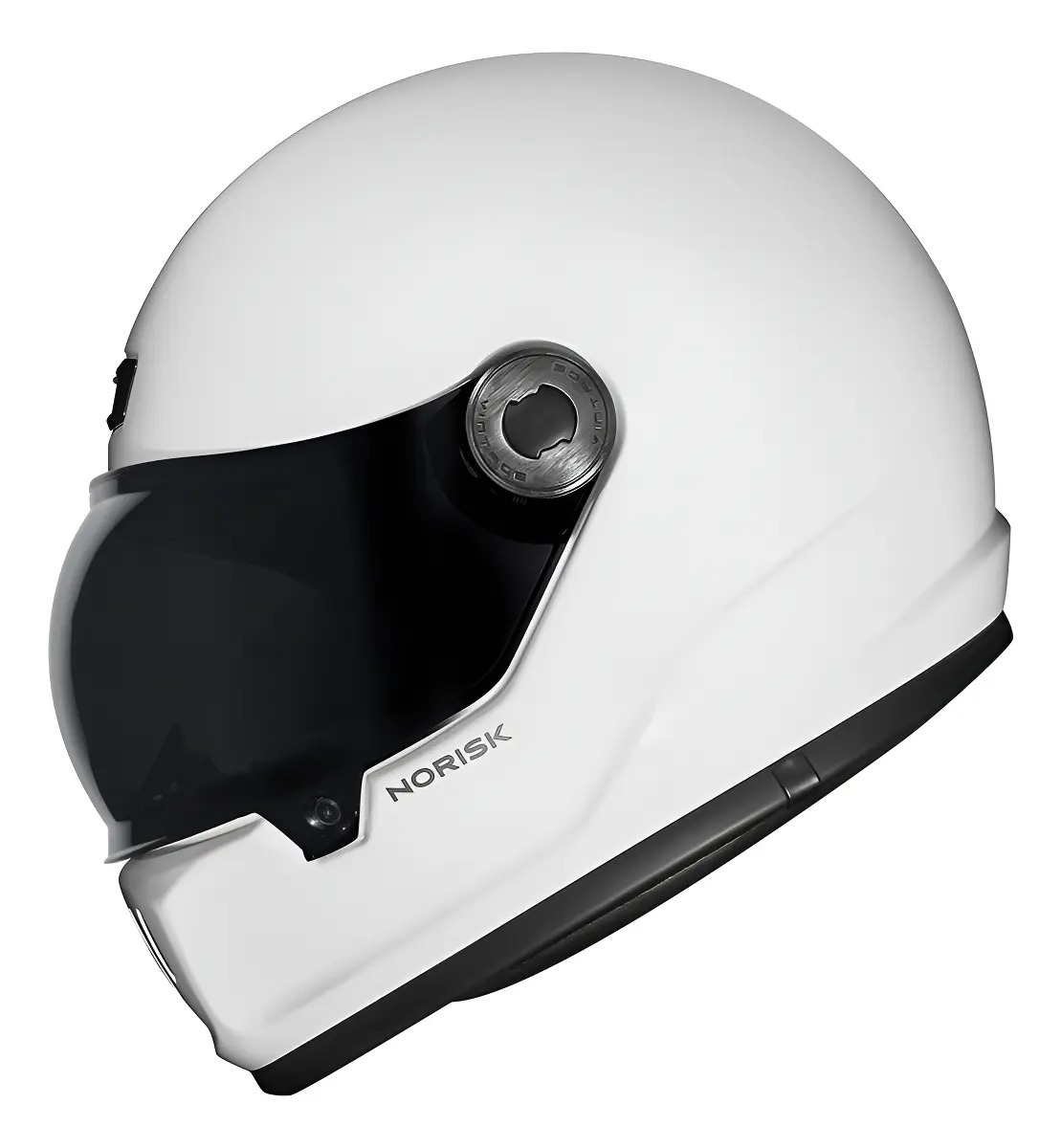 Capacete Norisk V8 Monocolor Branco Tamanho Do Capacete 56