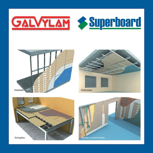 Placa Superboard Cementicia 15 Mm