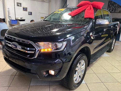 Imagem 3 de 15 de Ford Ranger 2021 3.2 Diesel Xlt Cabine Dupla 4x4 Preta