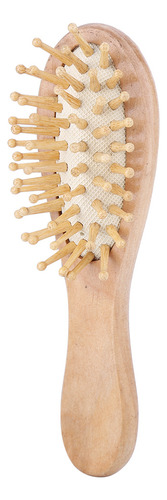 Juego De Cepillos Y Peines De Madera Para Bebés Con Cerdas D