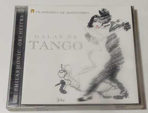 Galas De Tango Orchestra Cd García Vigil Filarmon Montevideo