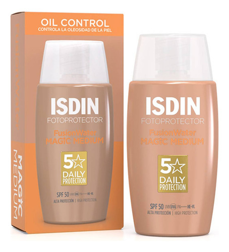 Isdin Fotoprotector Fusión Water Color Medio Spf50 50ml