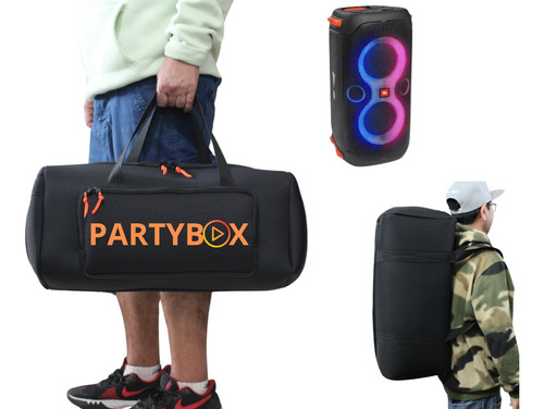 Case Capa Bag Jbl Partybox 100-110 Com  Bolso A Prova D Agua