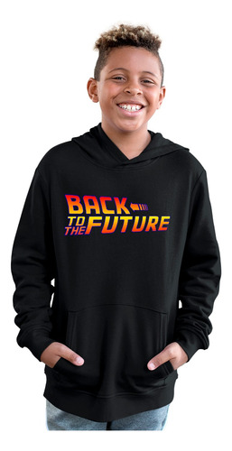 Sudadera Infantil De Logo De Back To The Future Hipolergenic