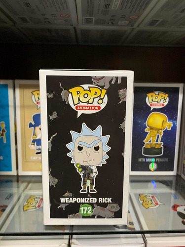 Funko Pop 172 Rick And Morty Weaponized Rick Chase (Usado)