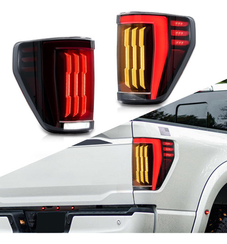 Conjunto De Luces Traseras Led Compatible Con Ford F-150 F15
