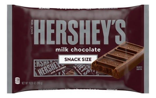 Hershey's Caramelo De Chocolate Con Leche Snack 293gr