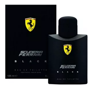 Perfume Scuderia Ferrari Black 125ml.