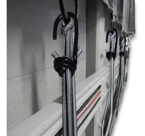 100 Elásticos Extensor Para Lona De Caminhão Carreta 30cm