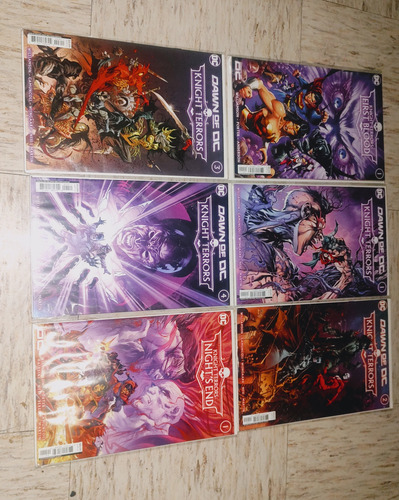 Cómics Dawn Of Dc Knight Terrors First B-1-2-3-4-night End (Usado)