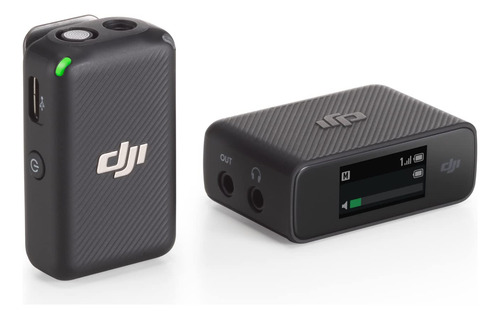 Dji Mic (1 Tx + 1 Rx), Micrófono De Solapa Inalámbrico, 250