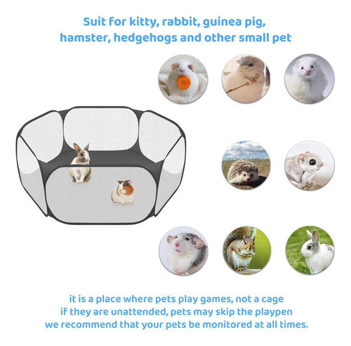 Animales Pequeños C&c Cage Tent, Transpirable Y Transparente