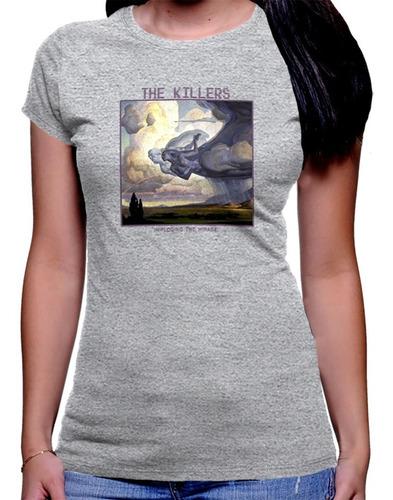 Camiseta Premium Dama Estampada The Killers 005