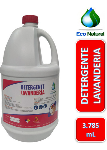 Detergente Lavandería Liquido 3,785ml - L a $9900