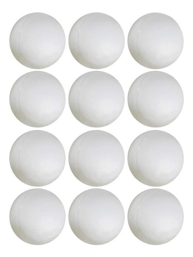 Artcreativity White Ping Pong Balls - Pack Of 12 - Mini 1.5