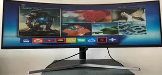 Monitor Led 49 Samsung Curvo Super Ultrawide 144hz 1ms Negro