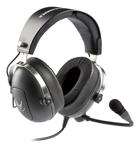 Fone de ouvido Thrustmaster Tflight Us Air Force Edition Preto