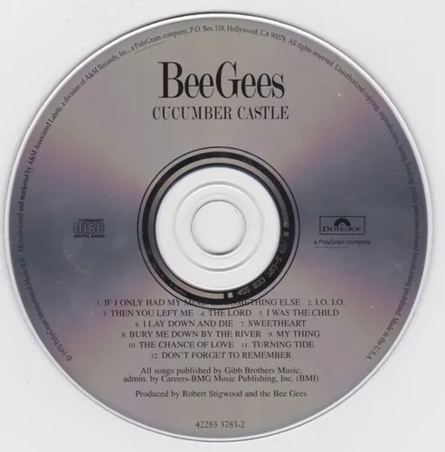 Cd Bee Gees - Cucumber Castle