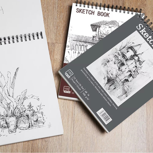 Cuaderno A4+ De Boceto Y Dibujo 200 Páginas Blank Sketchbook