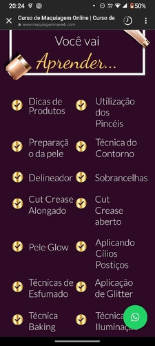 Imagem 3 de 5 de Curso De Maquiagem
