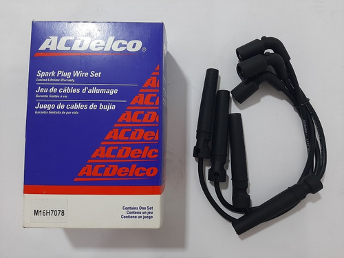 Cables De Bujias Original Acdelco Chevrolet Aveo M16h7078