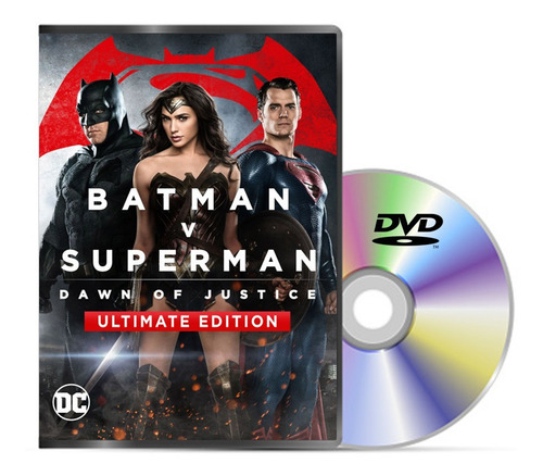 Dvd Batman Vs Superman (ultimate Edition)