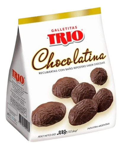 Galletitas Trio Chocolatina De 300g, Pack 10u