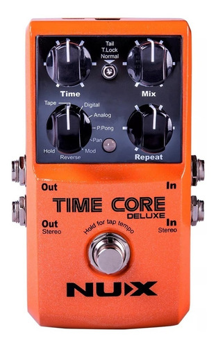 Pedal Nux Time Core Deluxe | Delay | Para Guitarra