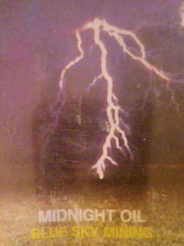 Midnight Oil - Blue Sky Mining - Cassette Original