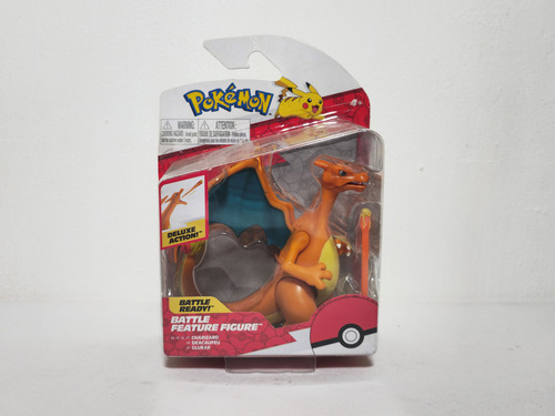 Pokemon Charizard Battle Feature Figure Wicked Cool Pokemon (Usado)