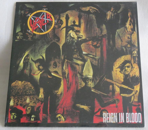 Slayer Reign In Blood Lp Vinil Black Selado Made In U S A