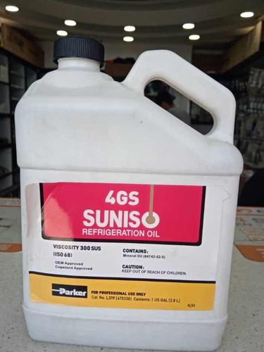 Aceite De Refrigeración Galón Marca Ags Suniso