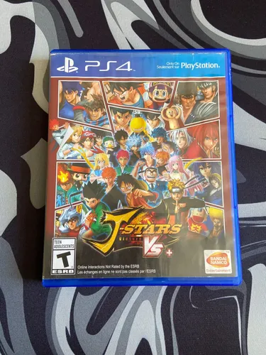 Jogo J-stars Victory Ps4 Mídia Física Semi Novo Anime Goku