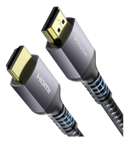 Cable Hdmi 4k 6.6 Pies, Stouchi 18 Gbps Cable Hdmi 2.0 Trenz