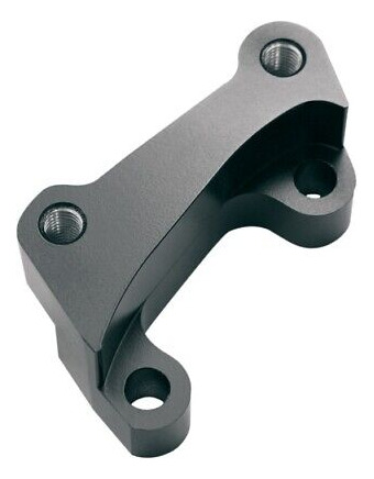 Rc Components Caliper Adapter Bracket Kit Front Black #h Zzg