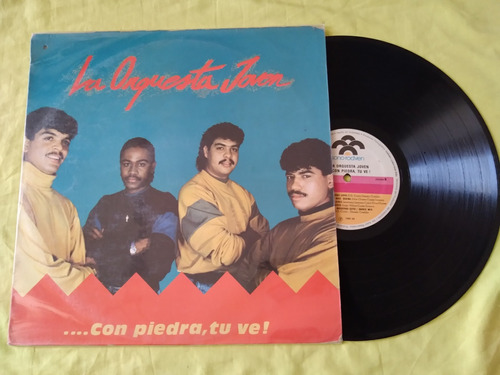 La Orquesta Joven Con Piedra Tu Ve! La Pelua Lp 1990 Colombi