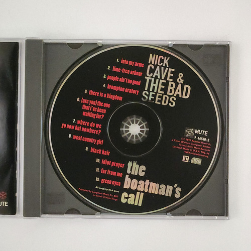 Cd Nick Cave And The Bad Seeds - The Boatman's Call (Usado)