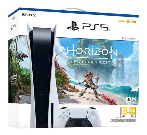 Imagen 2 de 3 de Consola Playstation 5 + Horizon Forbidden West