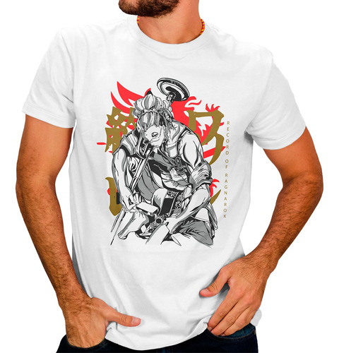 Playera Buddha Anime Record Of Ragnarok Para Hombre #10