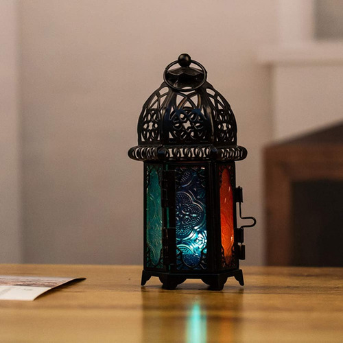 Ledmomo Farol Colgante De Estilo Marroquí De 6.7 Pulgadas, E