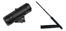 Comprar  Baston Retractil + Porta Baston Giratorio Tactico