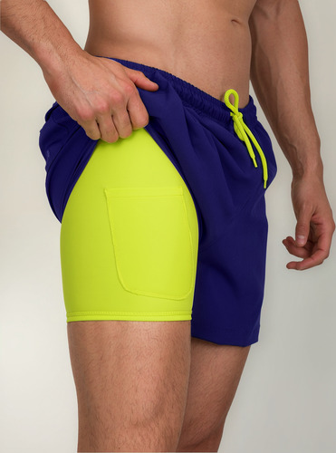 Traje De Baño Bañador Para Hombre Con Lycra Para Playa