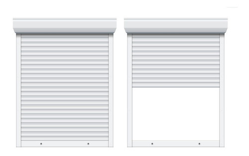 Cortina De Enrollar En Pvc - Cajón Exterior 150 X 120