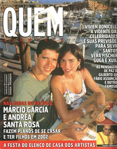 Revista Quem 68/01 - Márcio/rita Lee/roberto/monique Evans