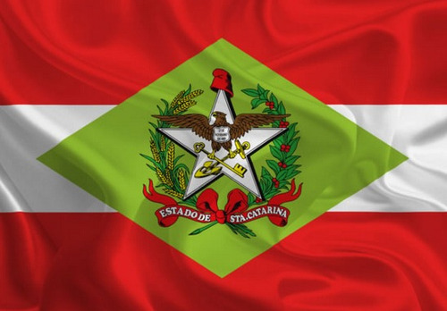 Bandeira Santa Catarina Estado 1,50x0,90mt +