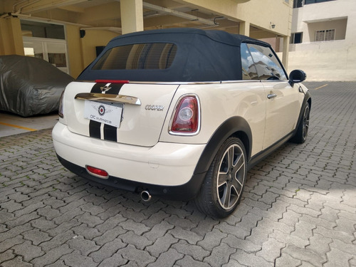 Mini Cooper 1.6 Cabrio 16v Gas. 2p Aut. Branco 2010/2010