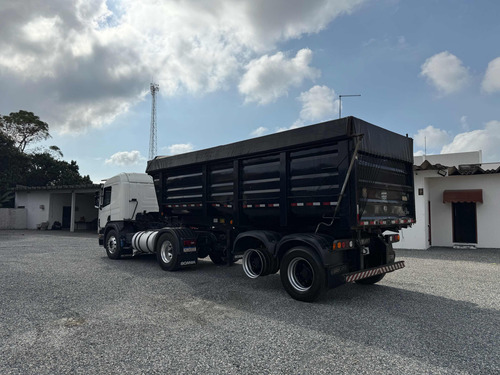 Caçamba 2 Eixos Carreta Basculante Para Caminhão Traçado Toc